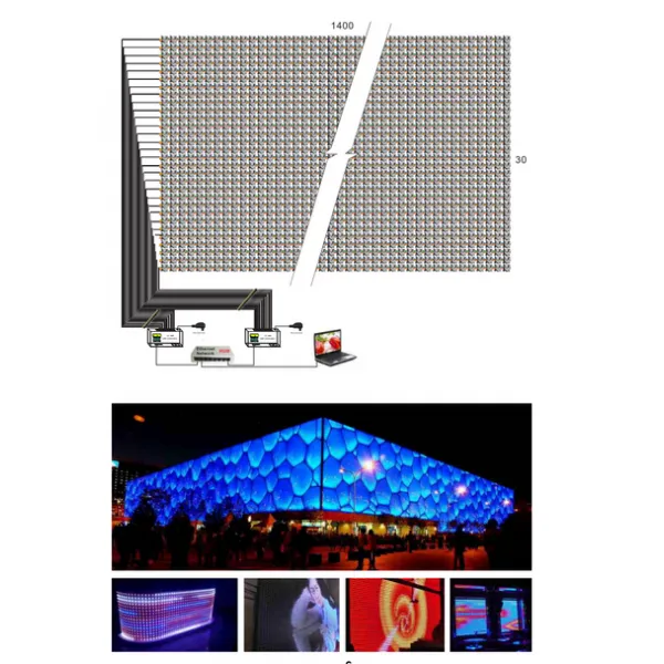 LED Lighting Controlling System (Online/Offline Control) 600  LTECH DMX Controller